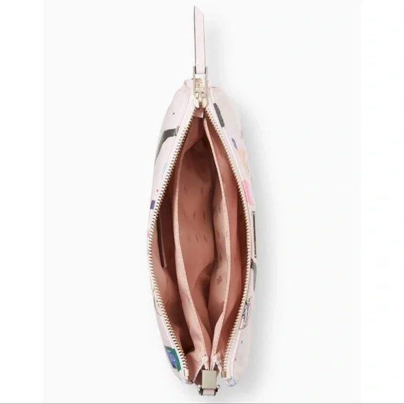 New kate spade New York Dawn Champagne Pink Crossbody Bag Purse - Picture 11 of 13